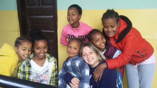Foto di Daniela in Etiopia